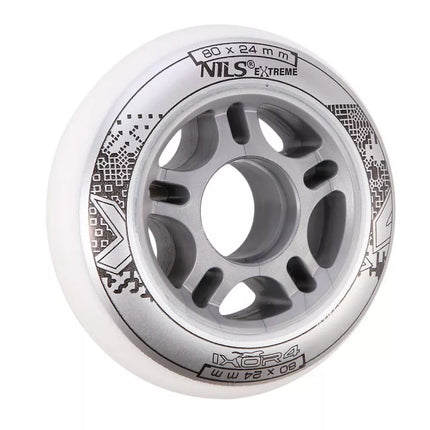PU 80x24 82A BALTI RATUKAI (4 vnt.) NILS EXTREME