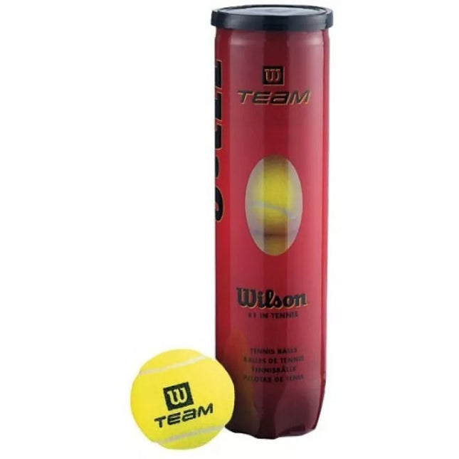 "Wilson Team" treniruočių teniso kamuoliukai 4 vnt WRT111900