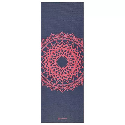 GAIAM Rožinė Marakešo jogos kilimėlis 4 MM 62429