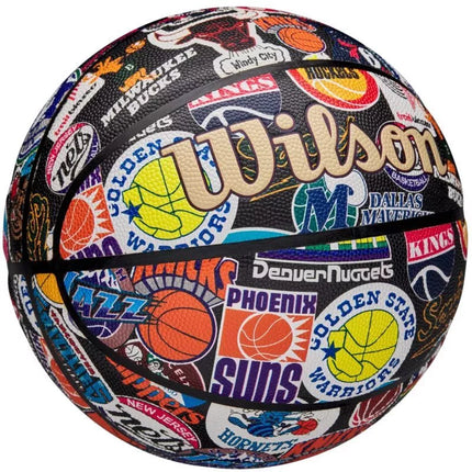 Wilson NBA Visų Komandų Retro kamuolys krepšiniui WZ4028501XB