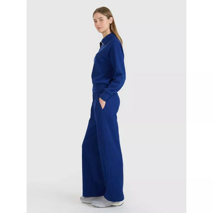 Moteriškos oversize plačių klešnių kelnės 4F 4FRSS25TTROF1397-31S