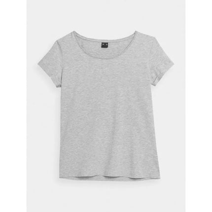 Women's regular plain T-shirt 4F 4FMM00TTSHF732-27M