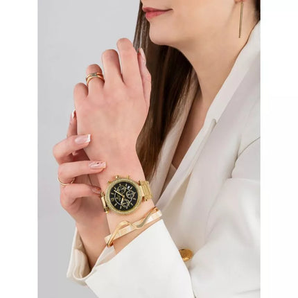 Giewont Sapphire Gold Black Women's Watch GW3380-B3