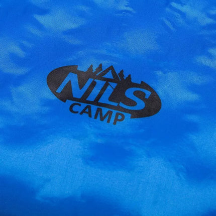 NILS CAMP NC4001 savaime prisipučiamas čiužinys su pagalve, mėlynas - 3,8 cm