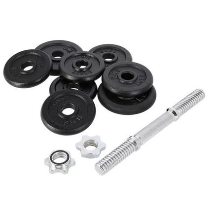 Sriegiuotas hantelis SG04 15 (15kg, 8 lėkštės) KGHMS 17-59-120