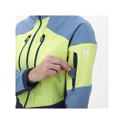 MILLET WM White Shield Jkt Navy Blue Jacket
