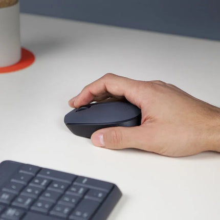 Pelė Logitech M170 910-004642 (optinė; 1000 DPI; pilka)