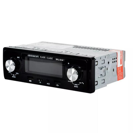 Automobilinė magnetola BLOW CLASSIC 78-287# (Bluetooth, USB + AUX + SD kortelės)