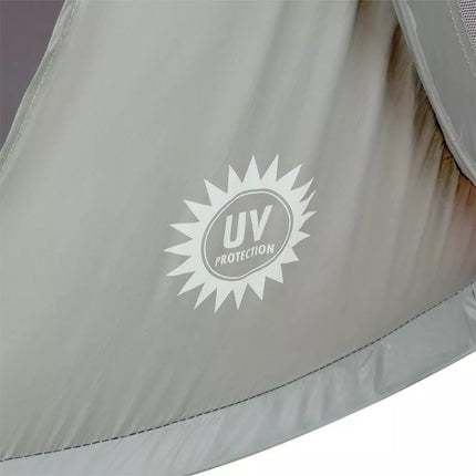 NILS CAMP NC3142 Self-Placing Beach Tent Red-Gray