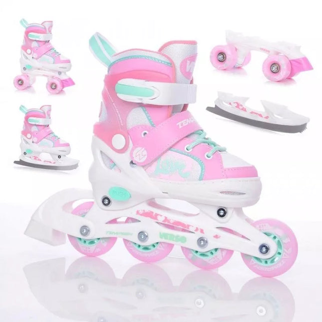 Tempish Verso Triple II Jr 1000004917 Ice Skates, Roller Skates, Roller Skates