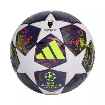 adidas UCL 25/26 Final League J290 Purpurinis ir Baltas Futbolo Kamuolys JX9097