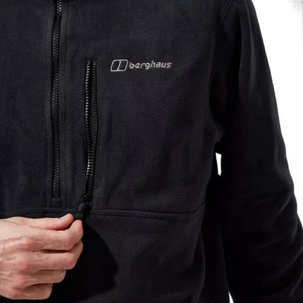 Berghaus Prism PT HZ Vyrų fliso džemperis, dydis M, juodas