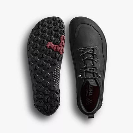 Vivobarefoot TRACKER LEATHER AT LOW II VYRIŠKI (OBSIDIAN) (309623-02)