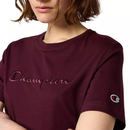 Champion SS Tee Burgundy Women's T-Shirt 118382 RS522