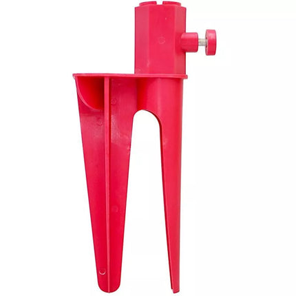 DRAW-IN UMBRELLA BASE 28CM RED