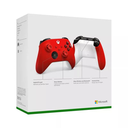 Microsoft Xbox Series Valdiklis - Pulsuojanti Raudona