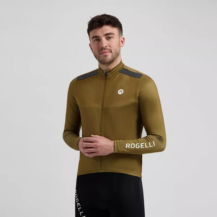 Rogelli long sleeve t-shirt MONO brown S
