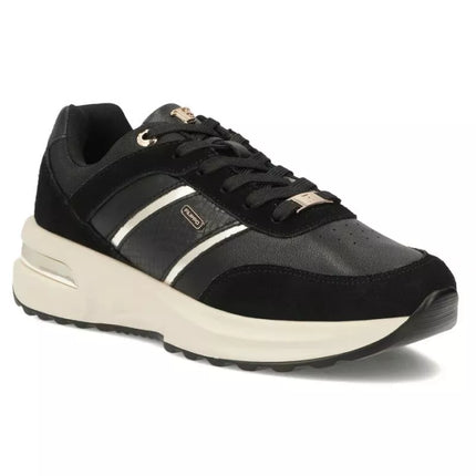 Women's leather shoes, sneakers, black Filippo DP7772