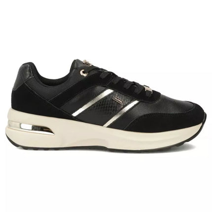 Women's leather shoes, sneakers, black Filippo DP7772