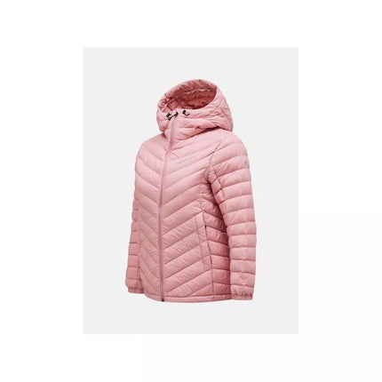 Moterims Frost Down Hood striukė rožinė Peak Performance