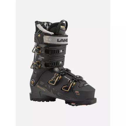 LANGE Shadow 95 Moteriški Mažo Tūrio (LV) GripWalk (Gw) Slidinėjimo Batai (Juodi)