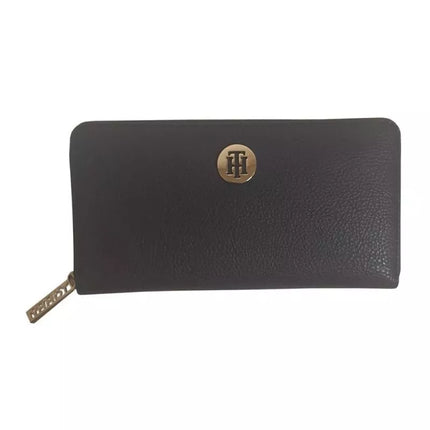 Tommy Hilfiger Moteriška TH Core Didelė Juoda Piniginė - AW0AW08011 CJM