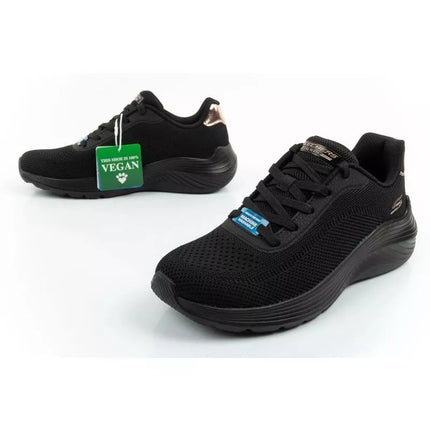 Skechers women's sports shoes Bobs Squad Waves black lightweight fashionable