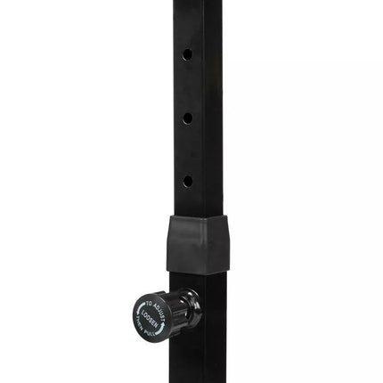 VIRTUFIT FITNESS PRO TRAMPOLINE WITH HANDLE - BLACK - 127 CM