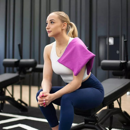 Rankšluostis Meteor M 50 x 90 cm 31585 baklažano spalvos