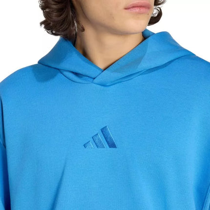 Vyrų adidas ALL SZN FLEECE Hoodies mėlyna KC3182