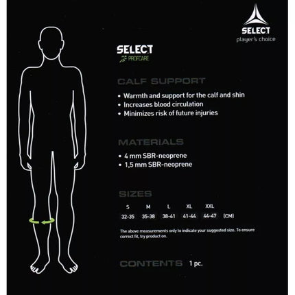 Select 6110 Apsauga blauzdoms