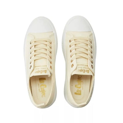 Lee Cooper moteriški sportiniai kedai, smėlio spalvos platforminiai, madingi