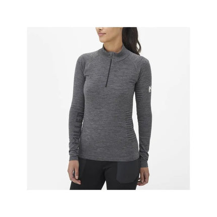 MILLET W Drynamic Warm 44958 Zip graphite underwear