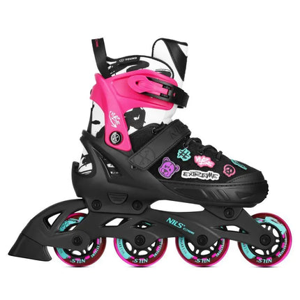 NA2053A VIBE PINK ROLLER SKATES SIZE M(37-40) NILS EXTREME
