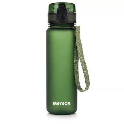 Meteor 500 ml sportinis butelis tamsiai žalias