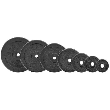 BLACK CAST IRON LOAD 20 KG ENERO FIT Ø26.5