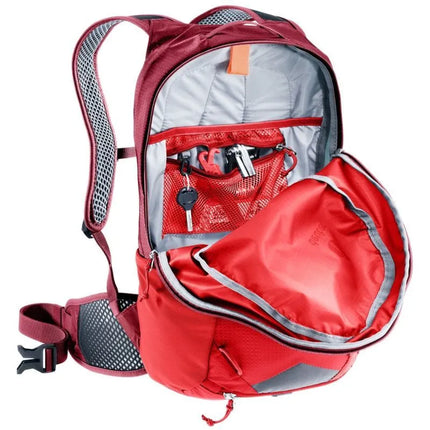 Deuter Race 16 hiking backpack, cherry/masala