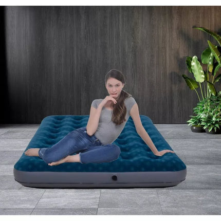 Vienvietis flokuotas čiužinys su 3D spauda 191x99x22cm 24502