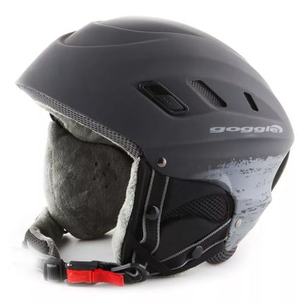 Ski Helmet Goggle Dark Grey Matt S200-4