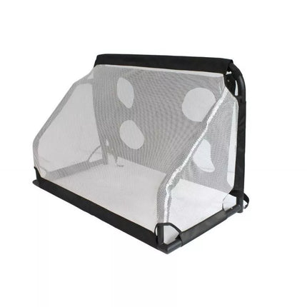 Metal goal 120x80 cm with shooting mat