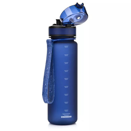 Meteor 650 ml tamsiai mėlyna sportinė gertuvė