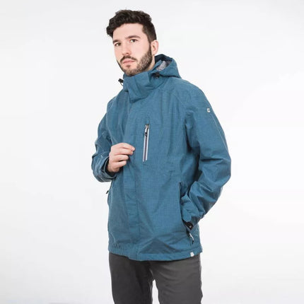 Killtec jacket Carleb men's trekking waterproof jacket blue (34723/872/M)