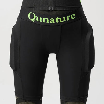 Qunature Ski Hip Protectors - Basic XL Skis Snowboard Skates - Black