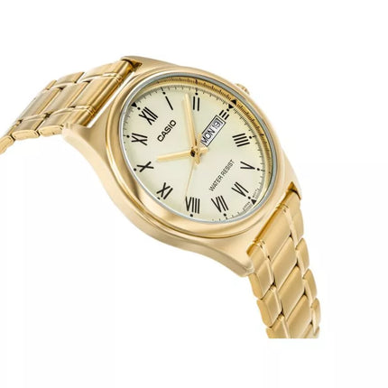 Vyriškas laikrodis CASIO MTP-V006G-9BUDF + DĖŽUTĖ