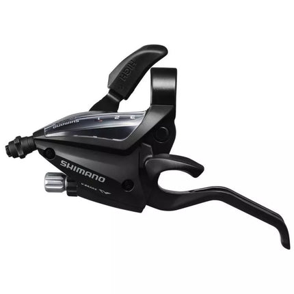 Kairysis SHIMANO 3 pavarų pavarų perjungiklis ST-EF500