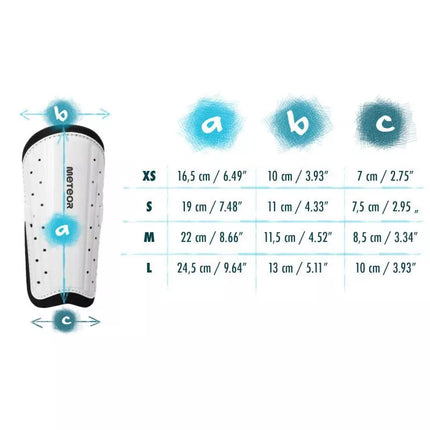 Meteor 20065-20068 Futbolo Įtvarai