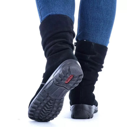 RIEKER W RKR130 odiniai su pašiltinimu ankle batai