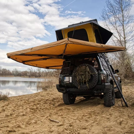 Šoninė markizė „Offlander Batwing+“, savaime išsiskleidžianti, kairė, 2,5 m, OFF_ACC_BATWING_PLUS_L