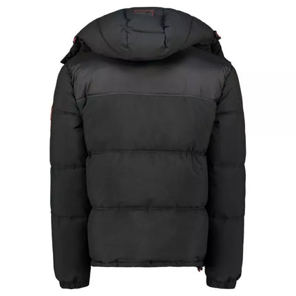 Geographical Norway men's jacket BAREDA DB BLACK MEN 096 BLACK (WY3882H/GN-NOIR)