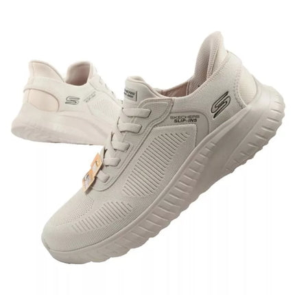 Skechers Bobs Squad Chaos SLIP-INS smėlio spalvos vyriški laisvalaikio batai